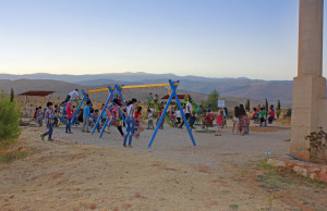 LOST-representatives-visited-the-municipality-of-Chaat-where-more-than-70-Syrian-and-Lebanese-kids-and-their-families-gathered-to-celebrate-the-opening-of-their-new-playground