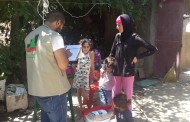 Material resource distribution to Syrian and Lebanese Families