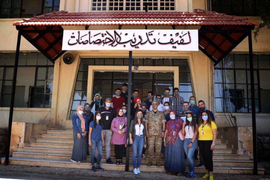 YSAE Youth Visit the Lebanese Armed Forces Institute in Baalbeck